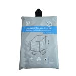 Home&Camp Υφασμάτινο Κάλυμμα Πολυθρόνας Γκρι 75x78x(65-90)cm