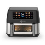 HomeVero HV-AF9CD Φριτέζα Αέρος 9 L με Αποσπώμενο Κάδο 2460 W Μαύρο/Ασημί