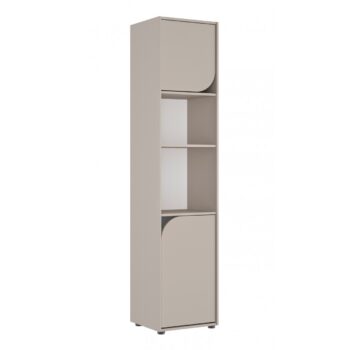 Ritmo βιβλιοθήκη με 2 πόρτες 45x40x200εκ. Grege