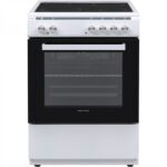 United UFV-68277T Κουζίνα 69lt με Κεραμικές Εστίες Π60εκ. Λευκή