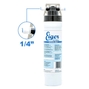 Φίλτρο Νερού Eiger Filter Crystal Max με Μεμβράνη Υπερφίλτρανσης 0.01 micron 1/4″