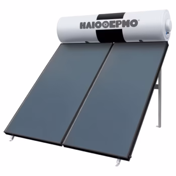 Sole Ηλιοθερμο 200-2-S150 Eco Ηλιακός Θερμοσίφωνας 200lt Glass Διπλής Ενέργειας 1,50τ.μ. Επιλεκτικός