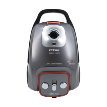 Primo PRVC-40489 Σκούπα Ηλεκτρική AAA Silent Force, με πέλμα PET 700W 3.0L Ανθρακί/Κόκκινη